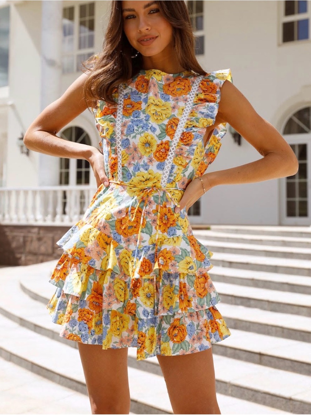 Hello Molly MIMOSA FOR ME DRESS YELLOW NWT